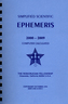 Ten Year Ephemeris 2000-2009