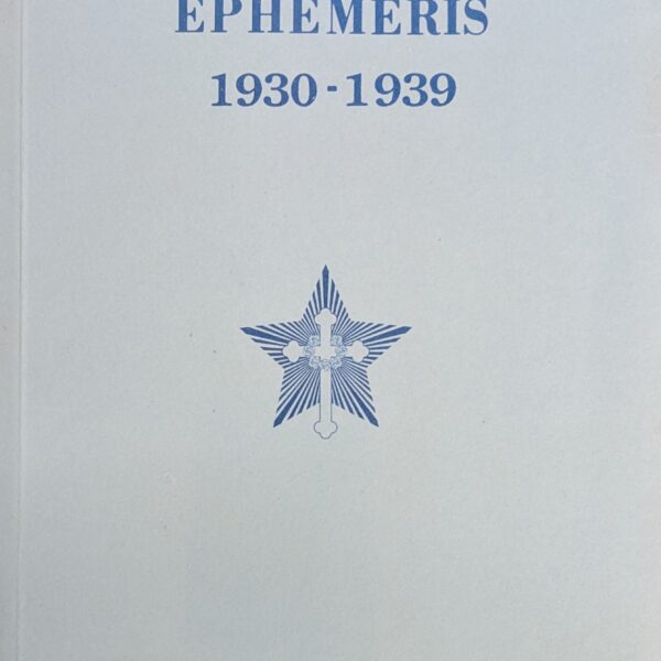 Ten Year Ephemeris 1930-1939