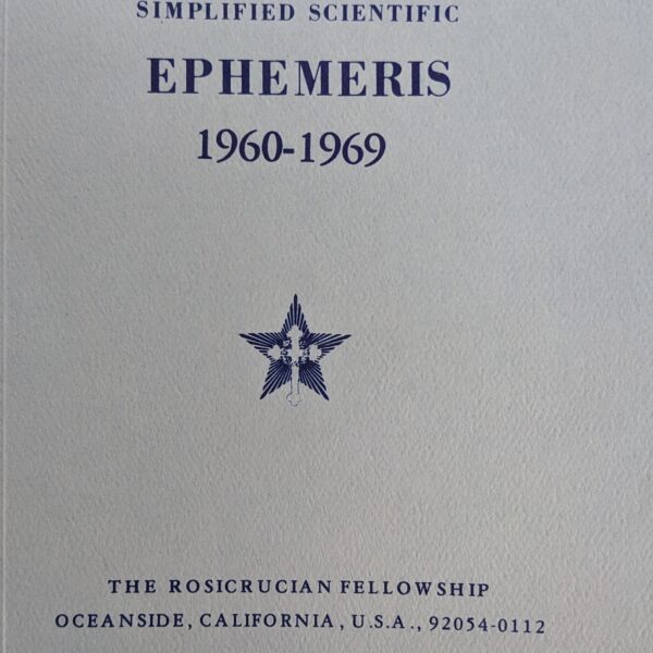 Ten Year Ephemeris 1960-1969