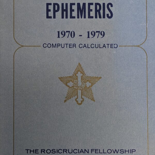 Ten Year Ephemeris 1970-1979