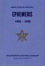 Ten Year Ephemeris 1900-1909