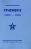 Ten Year Ephemeris 1980-1989