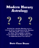 Modern Horary Astrology