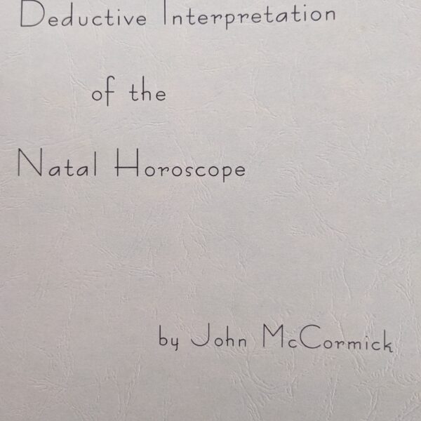 Deductive Interpretation of Natal Horoscope