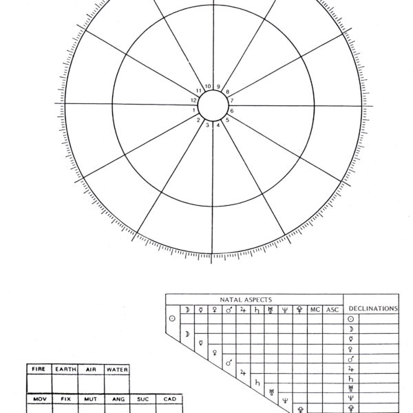 Form 8 Chart Blanks w/o marks