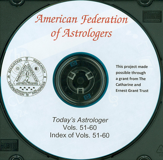 Today’s Astrologer Vols. 51-60