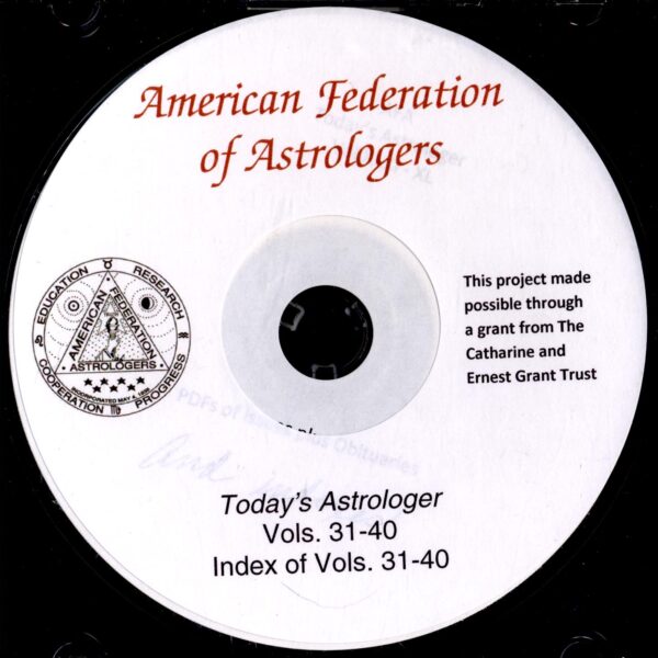 Today’s Astrologer Vols. 31-40