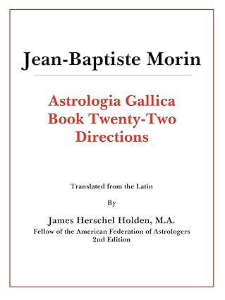 Astrologia Gallica Book 22