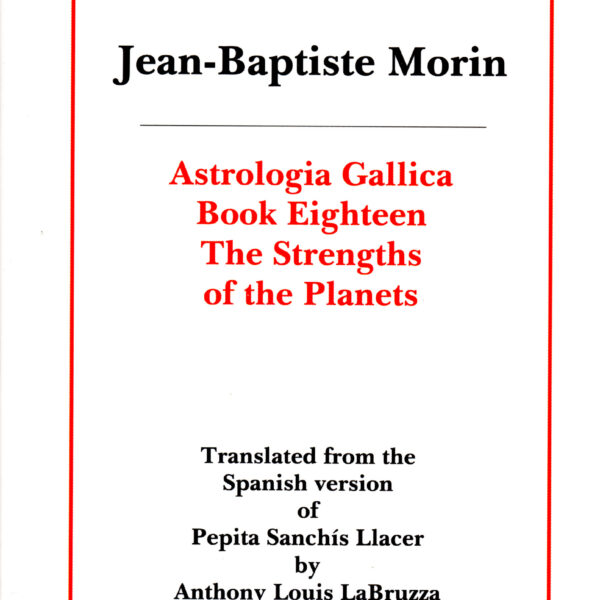 Astrologia Gallica Book 18
