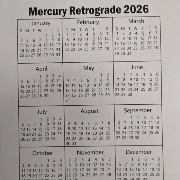 2027 Mercury Retrograde 3 Cards