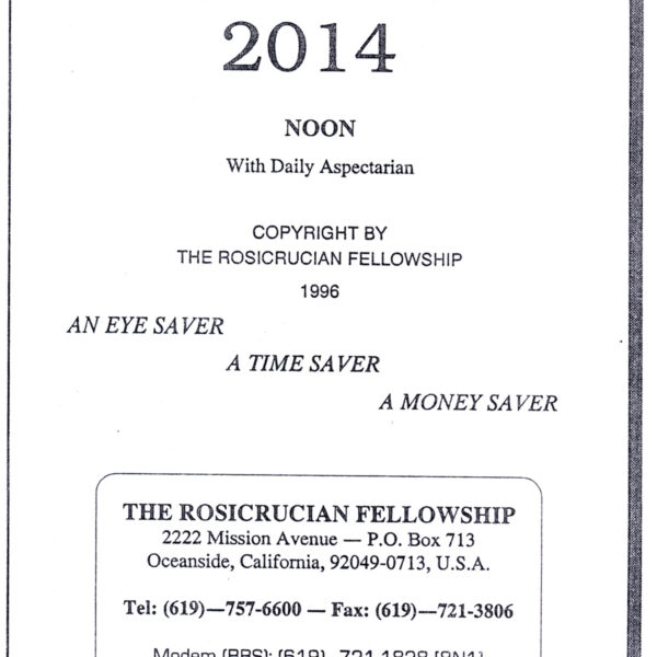Single Year 2014