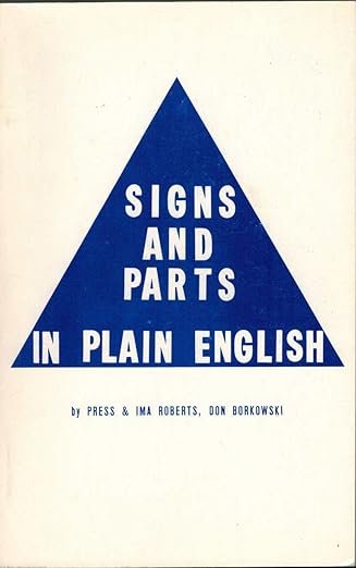 Signs and Parts In Plain English
