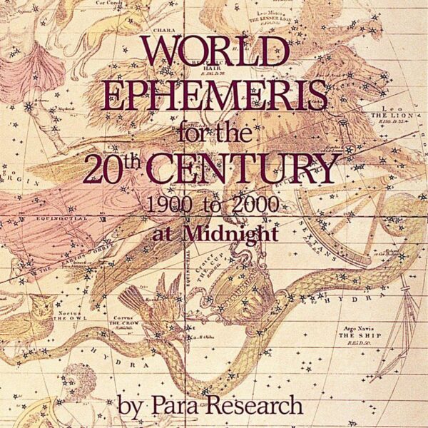 World Ephemeris 20th Cent. 1900-2000 (Midnight)